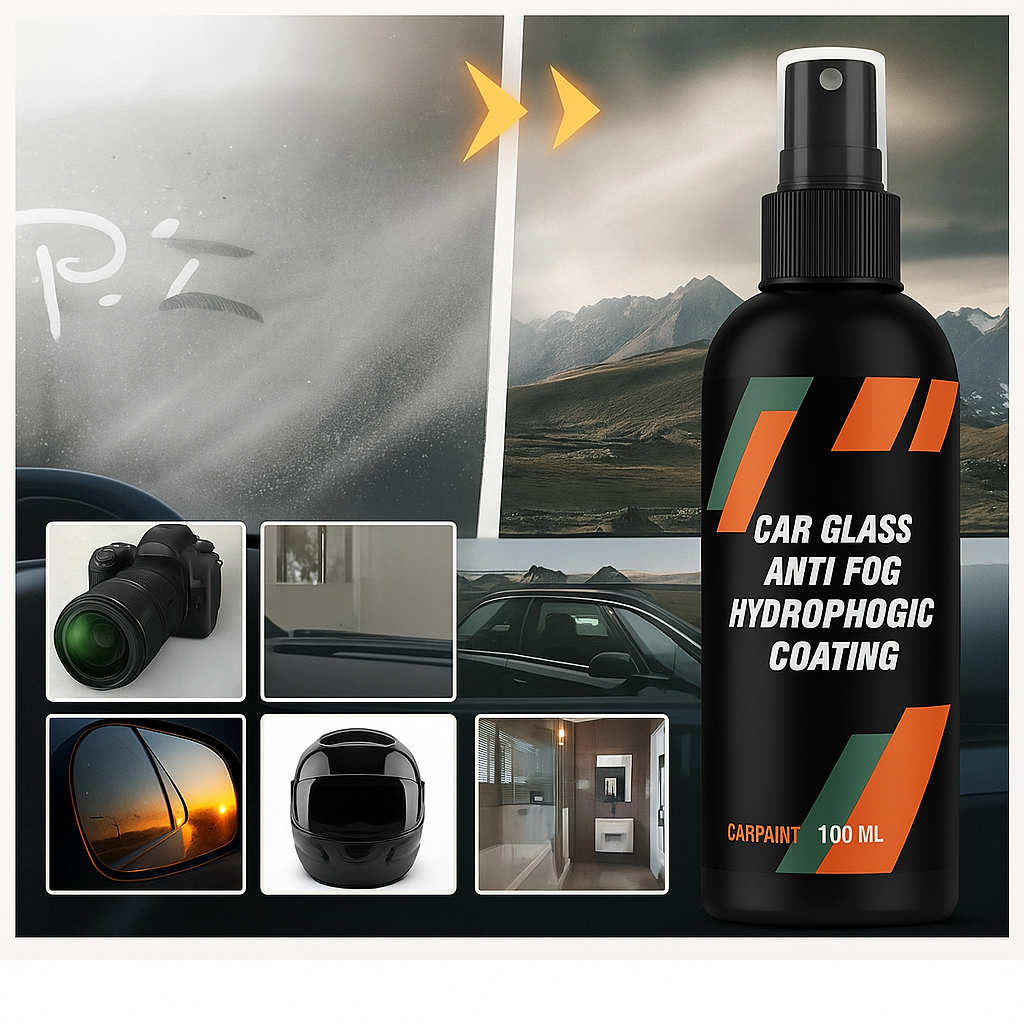 ✨ Buy 1 Get 1 Free 🎁 Car Glass Anti Fog Hydrophobic Coating