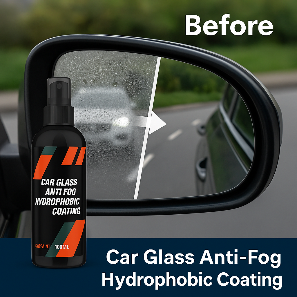 ✨ Buy 1 Get 1 Free 🎁 Car Glass Anti Fog Hydrophobic Coating